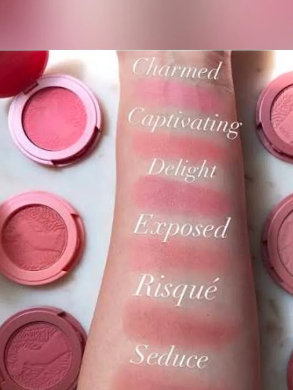 Tarte 12-Hour Amazonian Clay Blush NEW! 🌸 Shade: Charmed